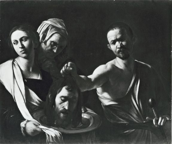National Gallery, London — Merisi Michelangelo - sec. XVII - Salome con la testa di san Giovanni Battista — insieme